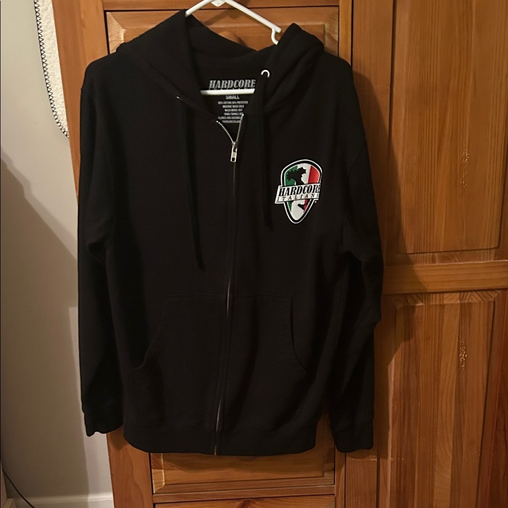 Hardcore Zip-Up Hoodie NWOT